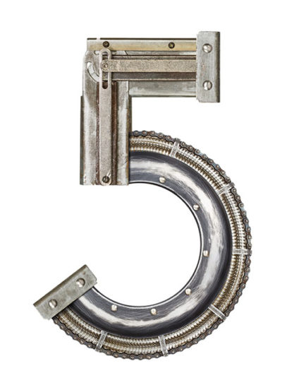 Industrial metal number 5