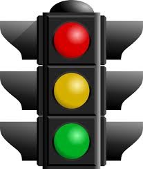 illustration of traffic light