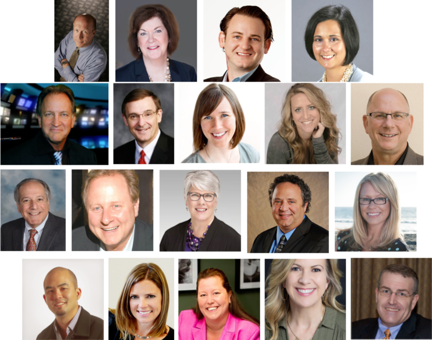 CPA Trendlines at AICPA Engage 2019: From top left, Cieslak, Caragher, Kuesel, Dobek, Reeb, Johnston, Rampe, Vetter, Kepczyk, George, Koltin, Wiley, Sinkin, Johnson, Shimamoto, Steffen, Livingston, River, Tankersley.